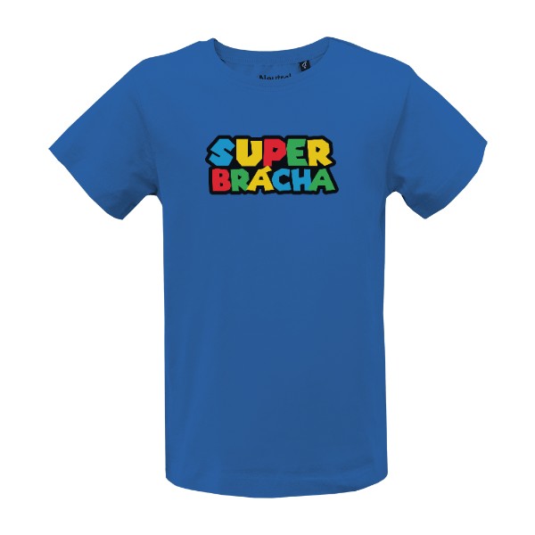 Tričko s potiskem Super Brácha